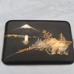 Damascene Komai 24kgold Inlay Meiji Period Case