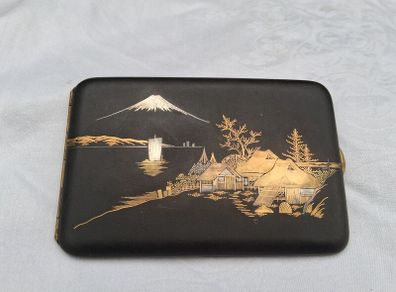 Damascene Komai 24kgold Inlay Meiji Period Case