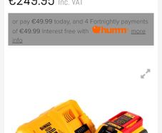 DeWalt DCB118X1 9Ah 18V Battery & Charger Starter Kit (1x9Ah)