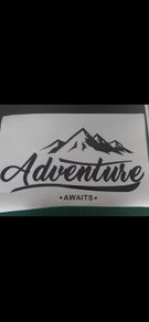 Camper / boat stickers x 2