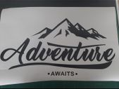 Camper / boat stickers x 2