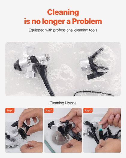 650W Airless Paint Sprayer with Extension Rod