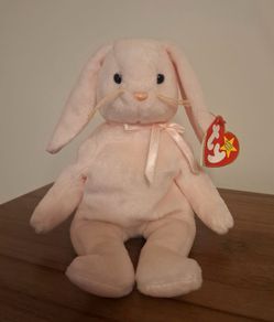 Very Rare & Retired TY Beanie Baby- Hoppity , with errors
