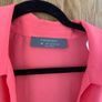 coral blouse size medium Image 3