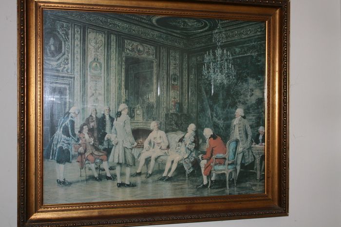 Vintage very large print (89cm x 74cm)