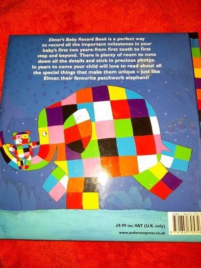 Elmer Baby record book