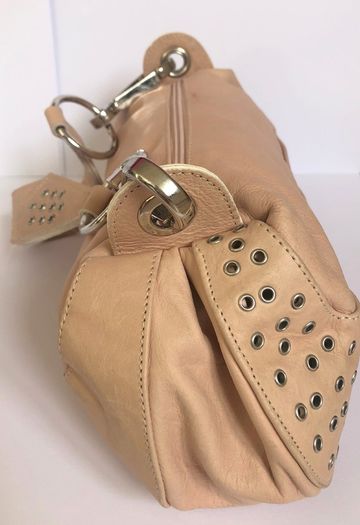Leather Camel Shoulder Bag