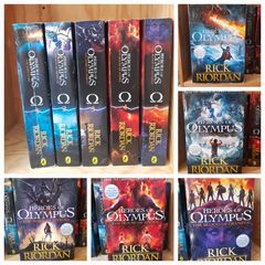 Heroes of Olympus series by Rick Riordan E13
