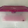 Large pink toy storage box Image 4