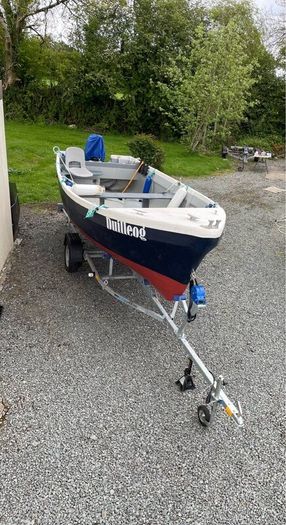 16.5ft open  boat with Honda 20hp 4 stroke
