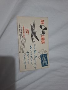 Aer Lingus 25th Anniversary First Day Cover-1961,(FDC)