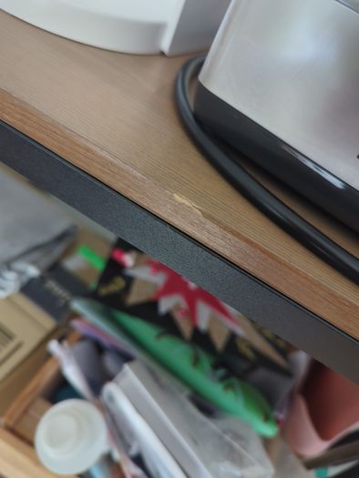 IKEA FJALLBO shelving unit with additional hooks