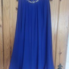 Ted Baker royal blue grecian tunic dress size 1 (free post)