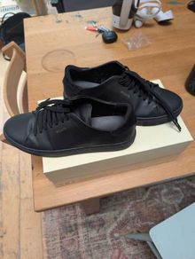 Axel Arigato Black Leather Trainers [Excellent Condition]