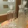 Four Glass Decanters with Stoppers Image 2