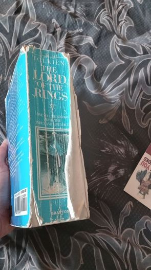 Lord of the Rings Tolkien worn copy