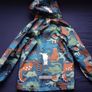 polarn o. pyret Lightweight Waterproof Kids Shell Jacket Image 2