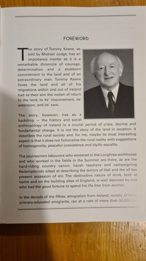 The Life And Times Of An Irish Countryman. A Biography Of Tommy Keane. By Michael Judge. Paperback In Good Condition.