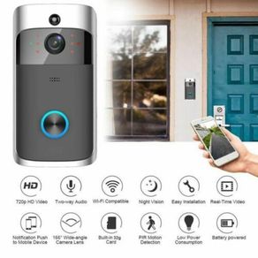 WiFi Wireless Video Doorbell Talk Smart Door Bell Security Camera HD Smart