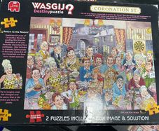 Wasgij coronation street 50th anniversary ltd edition jigsaw