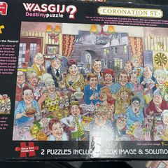 Wasgij coronation street 50th anniversary ltd edition jigsaw