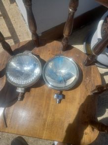 Two vintage  lucas spots  lights