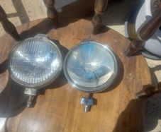 Two vintage  lucas spots  lights