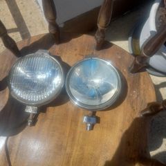 Two vintage  lucas spots  lights