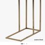 Brass And White Marble Side Table X 2 Image 5