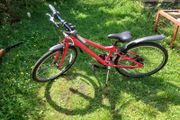 Kid's bike, red, age 7-13