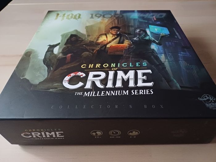 Chronicles of Crime - Millennium Series BIG BOX Detective Board Game Kickstarter Edition 2020 BRAND NEW
