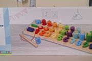Little Town Wooden Fishing Game
