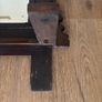Mirror mantel - dark brown wood Image 7