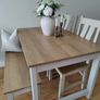 Table, Bench and Chairs Image 3