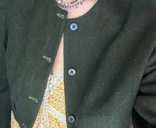 House of Donegal Wool Cropped Blazer