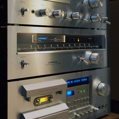 Hifi Gold from the Japanese Golden era 1970s STUNNING Pioneer Blueline Series SA 508 and 608 pristine condition No Offers