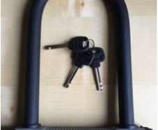 Lock, bicycle lock, U-lock - bike lock - superlock
