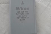 Nikon EN-EL 14a battery,Suitable for: Nikon Coolpix P7000, Nikon Coolpix P7100, Nikon Coolpix P7700, Nikon D3100, Nikon D3200, Nikon D5100, Nikon D5200, Nikon D5300