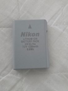 Nikon EN-EL 14a battery,Suitable for: Nikon Coolpix P7000, Nikon Coolpix P7100, Nikon Coolpix P7700, Nikon D3100, Nikon D3200, Nikon D5100, Nikon D5200, Nikon D5300