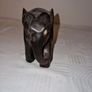 carved wooden Elephant statue Image 3