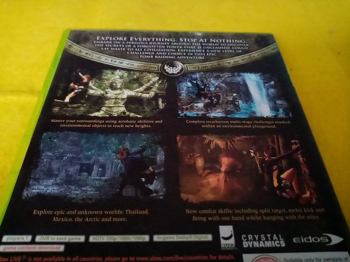 Tomb Raider Underworld Xbox 360 Games Original