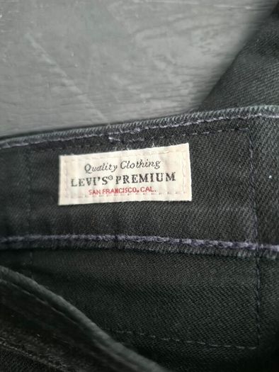 Levi's 511 Jeans Mens W34 L30 Black