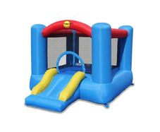 Happy Hop bouncy castle with slide NO ELECTRIC AIR BLOWER