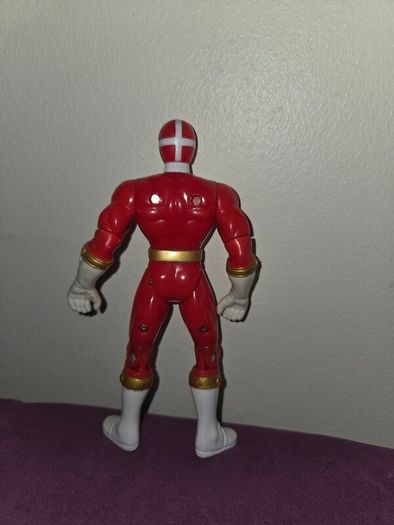 1999 Power Ranger Red Lightspeed Rescue Figure