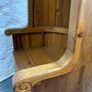 Late Victorian Pine Porters Chair. Image 9