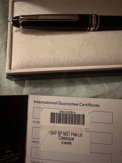 Montblanc ballpoint pen