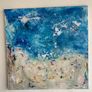 Original Abstract Painting Beach Art Beachscape Seascape Image 2