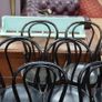 Set of 9 Vintage Bentwood Dining Chairs Image 2