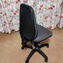 Grey Fabric Swivel Office Chair, Good Condition Image 2