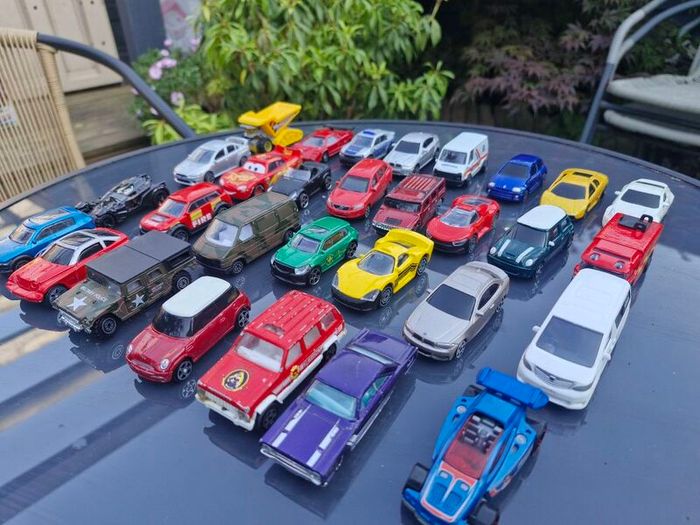 Collection of toy cars